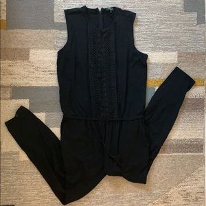 New Lauren by RL black knit jumpsuit